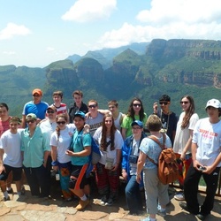 International Tourists enjoying South African destinations